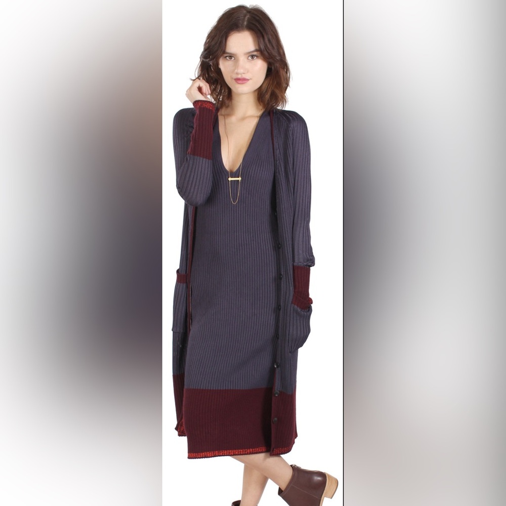 BLACK FRIDAY SALE 
Rag and Bone Sweater Dress + Cardigan
